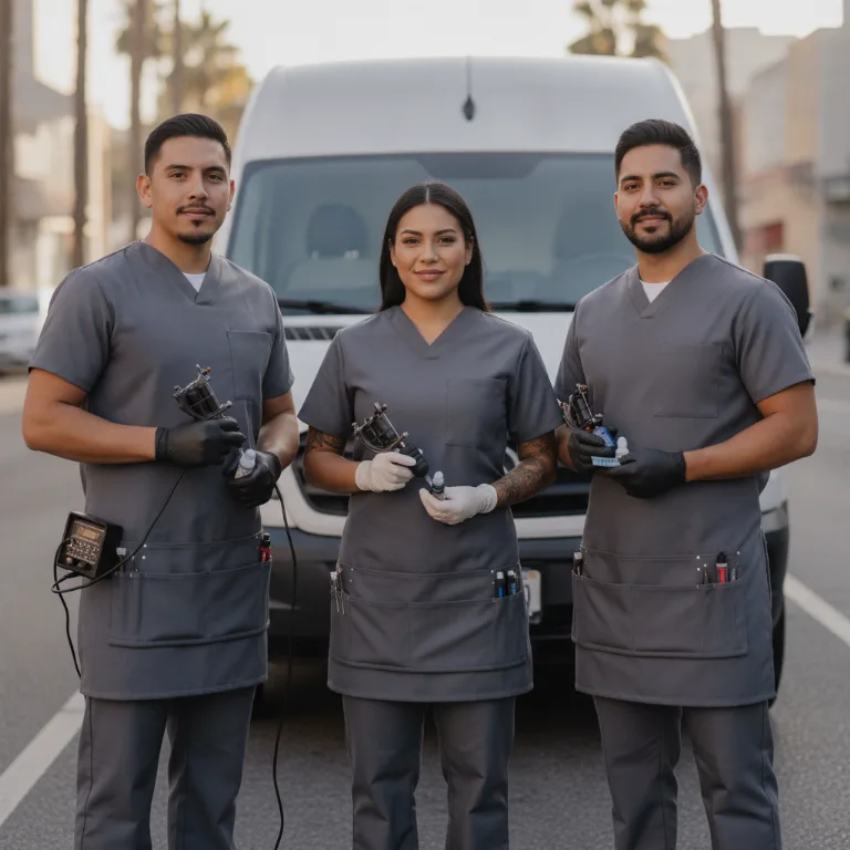 Tatuador equipe em Tubarao